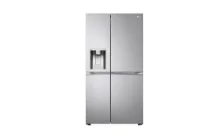 یخچال فریزر ال جی ساید بای ساید J348 نقره ای 34 فوت نقره ای مدل LG GC-J348