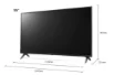تلویزیون 55 اینچ ال جی فورکی 4K UHD اسمارت Smart مدل 55UN71006LB
