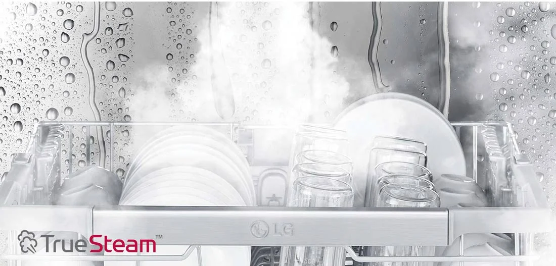 قابلیت بخارشور TrueSteam در ماشین ظرفشویی 325 ال جی