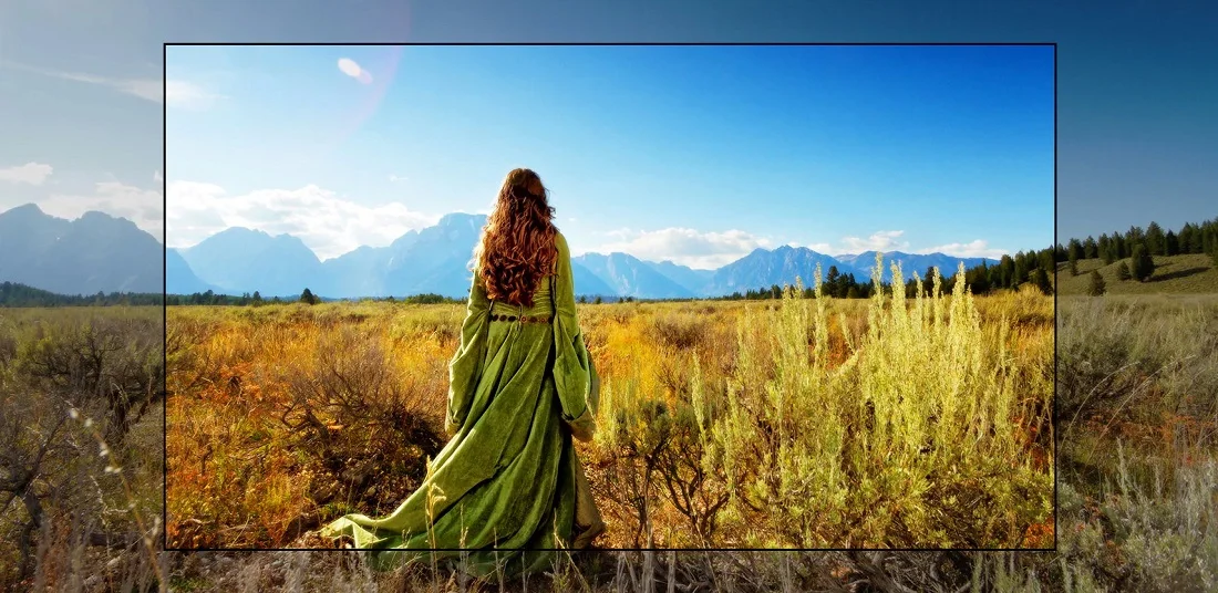 صفحه نمایش IPS در تلویزیون ال جی UN8060