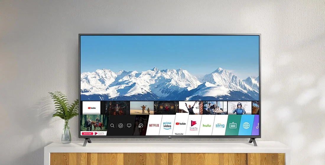 تلویزیون ال جی با رابط هوشمند WebOS
