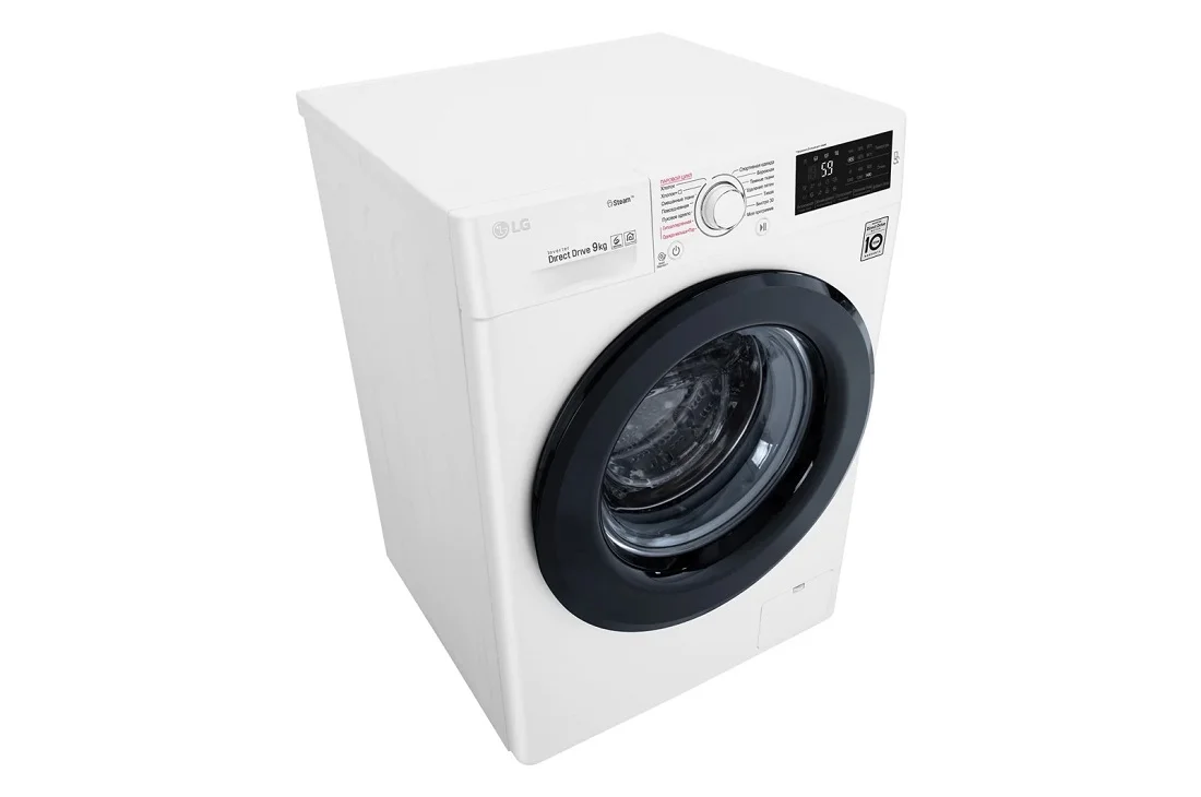 ظاهری جذاب و خواستنی در ماشین لباسشویی 9 کیلو الجی مدل F4M5VS6W
