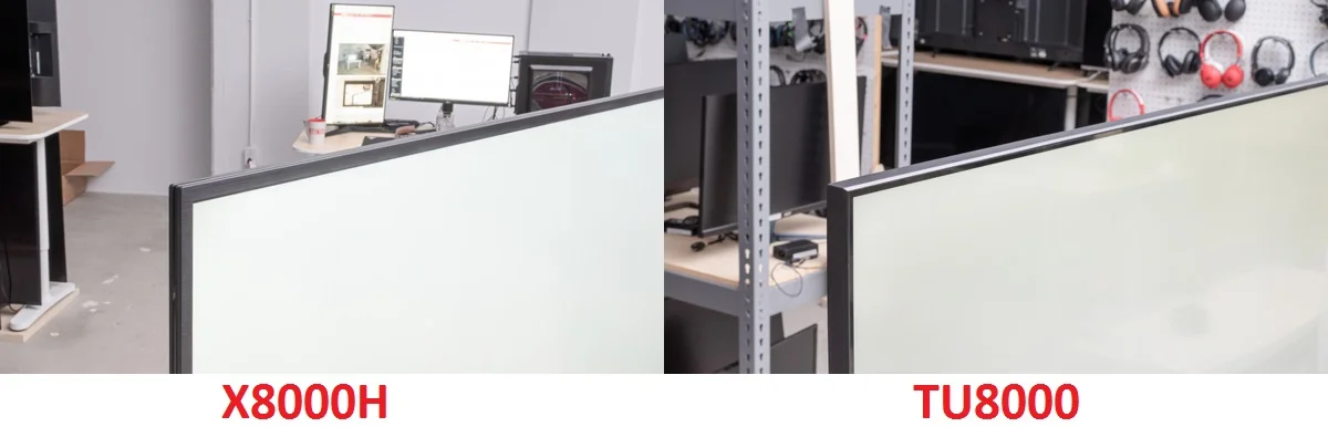 TU8000 VS X8000H