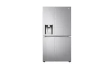 یخچال فریزر ال جی ساید بای ساید J348 نقره ای 34 فوت نقره ای مدل LG GC-J348