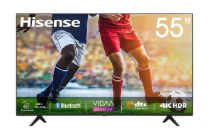 تلویزیون 55 اینچ هایسنس 4K اسمارت A7120 مدل 55A7120