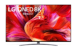 تلویزیون 75 اینچ ال جی Qned96 کیوند 8K مینی ال ای دی اسمارت مدل 75Qned966PA