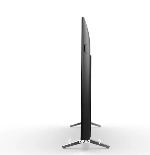 نمای ظاهری تلویزیون سونی X90J