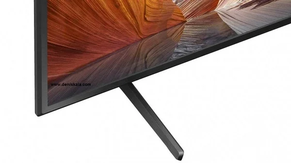حاشیه پنل و پایه در تلویزیون X80J