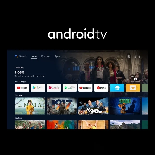 تلویزیون 4K  اندروید پاناسونیک 55JX850M