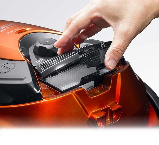 فیلتر های بهداشتی در جاروبرقی CV-SE22V هیتاچی 2200 وات