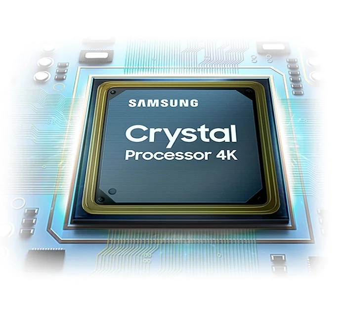 پردازنده کریستال 4K در تلویزیون سامسونگ AU9000