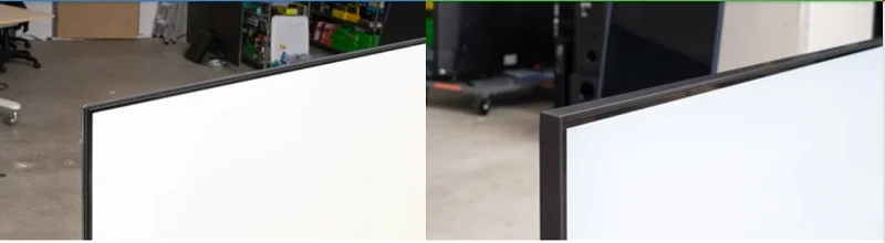 طراحی و نمای ظاهری تلویزیون ال جی Nano90 و تلویزیون هایسنس U8G
