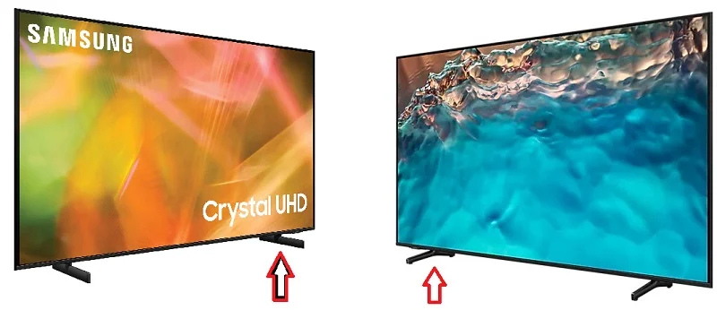 تفاوت تلویزیون BU8000 و AU8000 سامسونگ