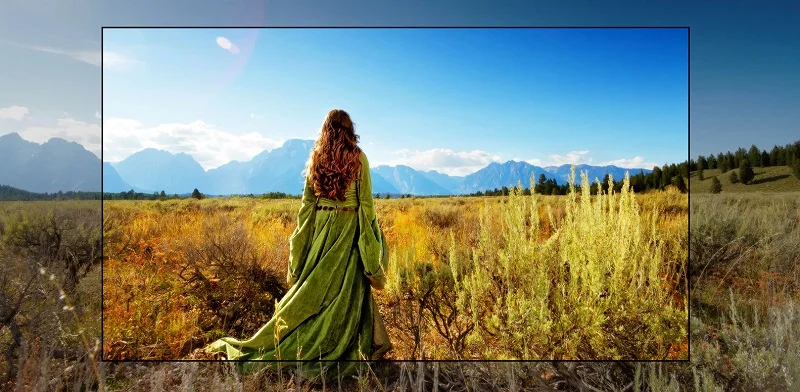 رزولوشن 4K در تلویزیون UN731