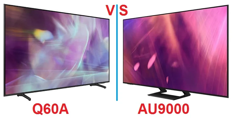 مقایسه تلویزیون سامسونگ AU9000 و تلویزیون سامسونگ Q60A