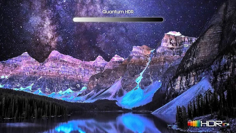 کیفیت تصویر با Quantum HDR در تلویزیون Q70A