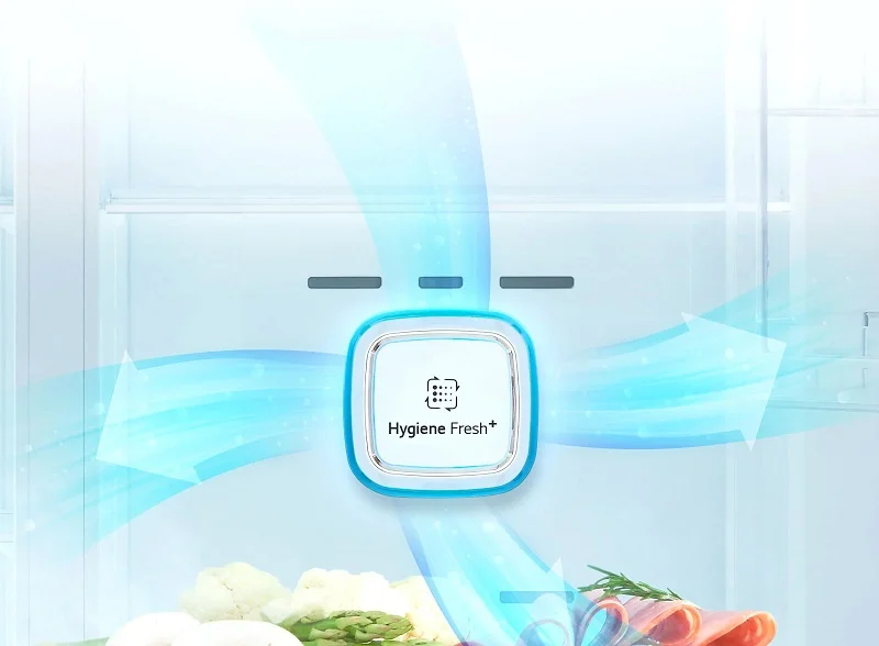 فیلتر بهداشتی در یخچال فریزر ال جی X337