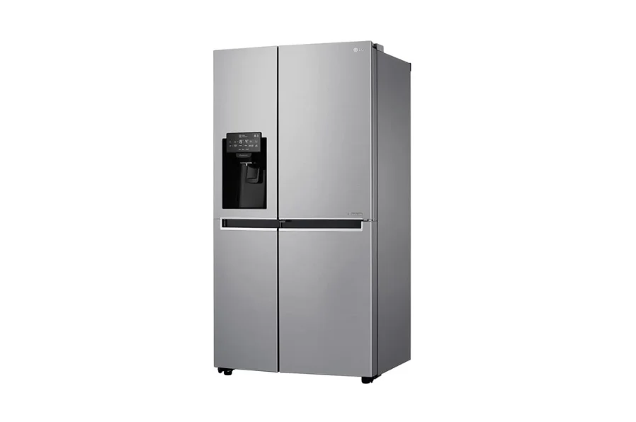 یخچال فریزر ساید بای ساید ال جی 668 لیتر J760 مدل GS-J760PZXV