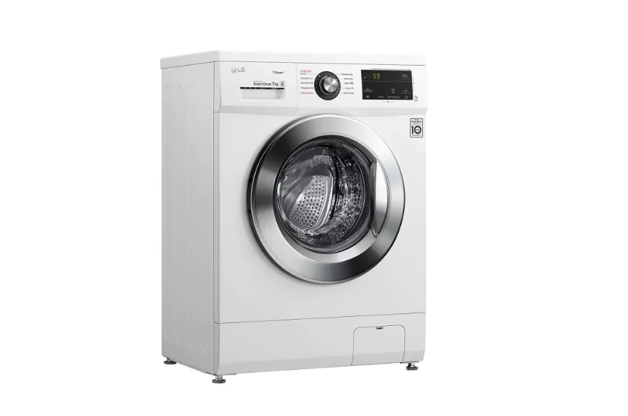 ماشین لباسشویی 7 کیلو ال جی بخارشور دار 2J3 مدل F2J3HS2W