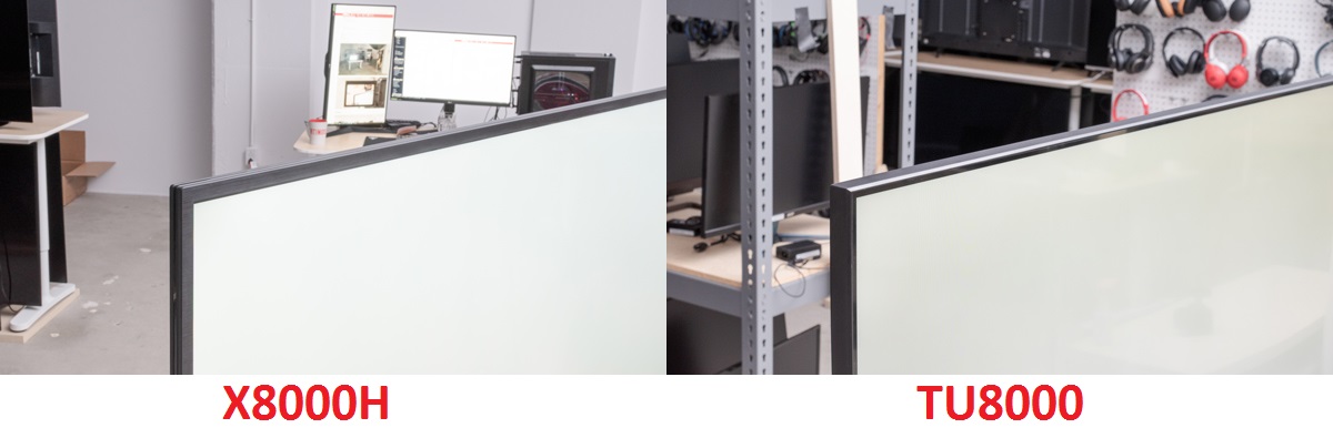 TU8000 VS X8000H