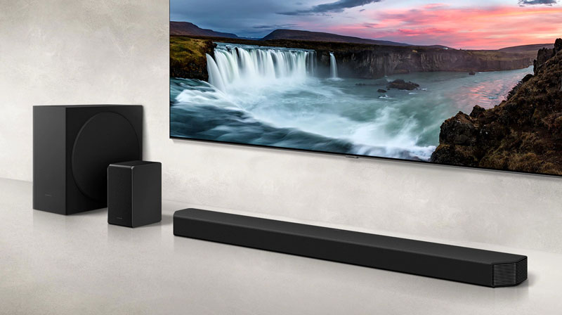  ساندبار Q950T برای کدام تلویزیون مناسب است؟